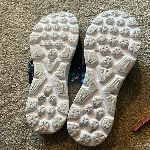 Skechers Goga Max On The Go Slide On Sandals Size 11 - Picture 6 of 12